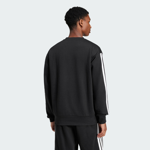 adidas阿迪达斯2025男子M 3S FL SWT针织无帽卫衣JE6304