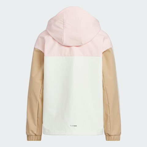 adidas阿迪达斯2025女大童JK WV JKT梭织连帽外套KS0651