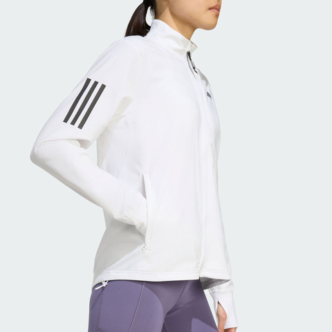 adidas阿迪达斯2025女子OTR B WIN JKT梭织无帽外套JW9649