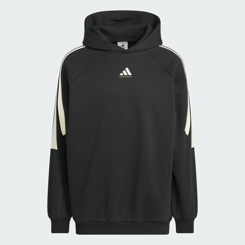 adidas阿迪达斯2025中性ADI BB 3S HOODY针织连帽卫衣JZ7914