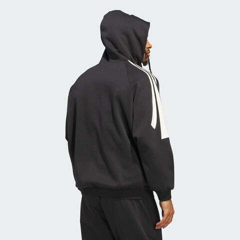 adidas阿迪达斯2025中性ADI BB 3S HOODY针织连帽卫衣JZ7914