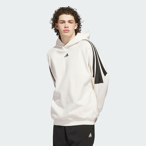 adidas阿迪达斯2025中性ADI BB 3S HOODY针织连帽卫衣JZ7930