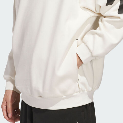 adidas阿迪达斯2025中性ADI BB 3S HOODY针织连帽卫衣JZ7930