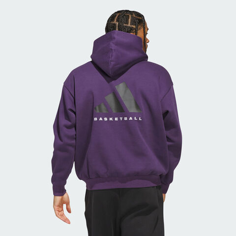 adidas阿迪达斯2025中性ADI BB FL HOODY针织连帽卫衣JX5598