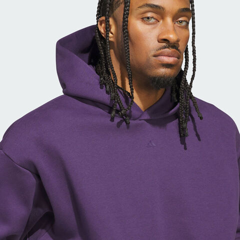 adidas阿迪达斯2025中性ADI BB FL HOODY针织连帽卫衣JX5598