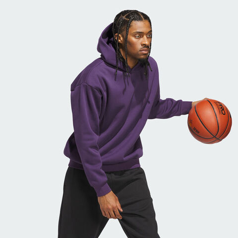 adidas阿迪达斯2025中性ADI BB FL HOODY针织连帽卫衣JX5598