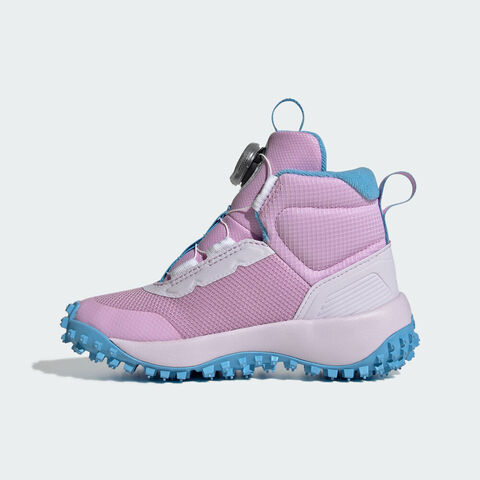 adidas阿迪达斯2025女小童FORTATRAIL BOA K女训童装JR3107