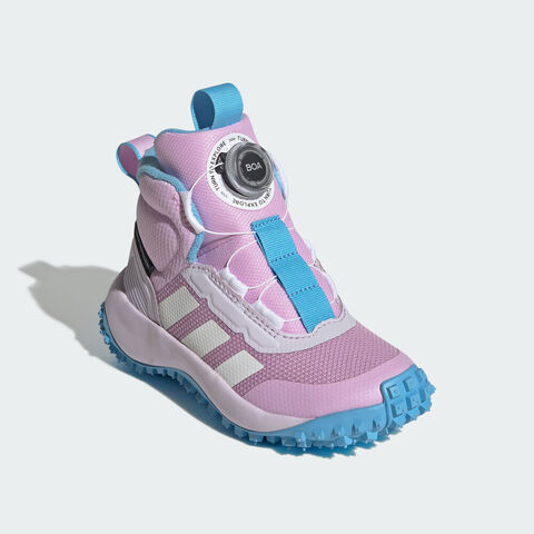 adidas阿迪达斯2025女小童FORTATRAIL BOA K女训童装JR3107
