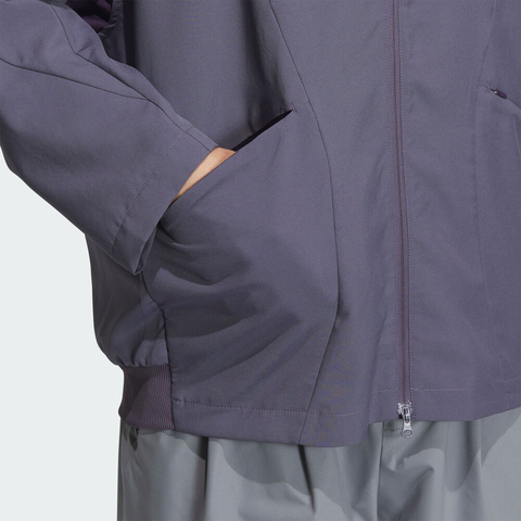 adidas阿迪达斯2025男子FUSTL M WV JKT2梭织无帽外套KC0149