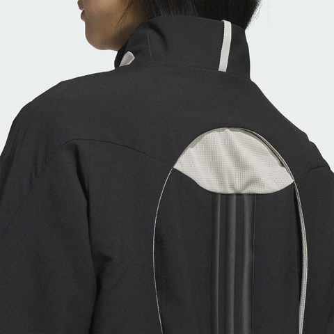 adidas阿迪达斯2025女子FUSTL W WV JKT4梭织无帽外套KC2710