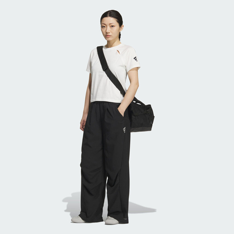 adidas阿迪达斯2025女子FUSTL W WVN PT1梭织长裤KC5793