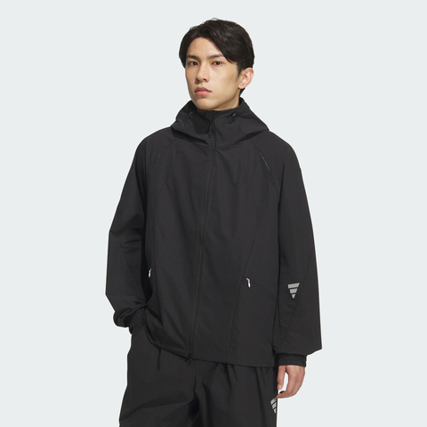 adidas阿迪达斯2025男子FUSTL M WV JKT3梭织连帽外套KC0150