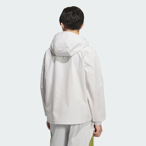 adidas阿迪达斯2025男子FUSTL M WV JKT3梭织连帽外套KC6066