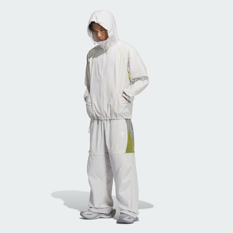 adidas阿迪达斯2025男子FUSTL M WV JKT3梭织连帽外套KC6066