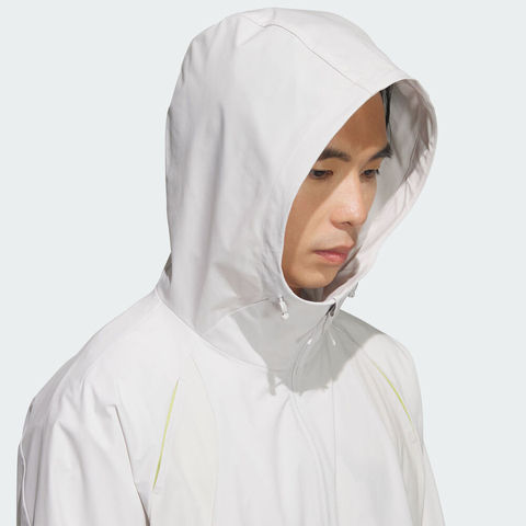 adidas阿迪达斯2025男子FUSTL M WV JKT3梭织连帽外套KC6066