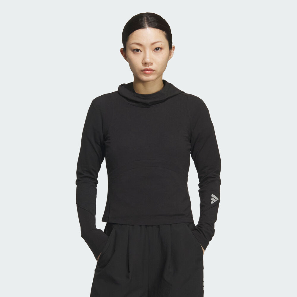 adidas阿迪达斯2025女子FUSTL W LS TEE针织有领长TKC5805