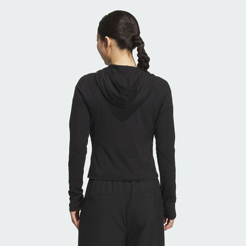 adidas阿迪达斯2025女子FUSTL W LS TEE针织有领长TKC5805