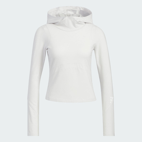 adidas阿迪达斯2025女子FUSTL W LS TEE针织有领长TKC5803