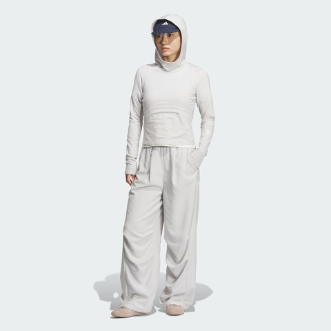 adidas阿迪达斯2025女子FUSTL W LS TEE针织有领长TKC5803