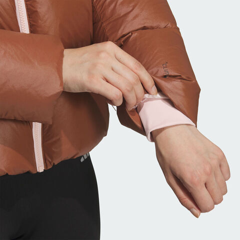 adidas阿迪达斯2025女子Dance DOWN J厚羽绒服-短KQ5508