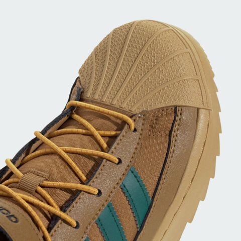 adidas阿迪达斯2025男小童SUPERSTAR WINTER TREK C三叶草童装JQ0343