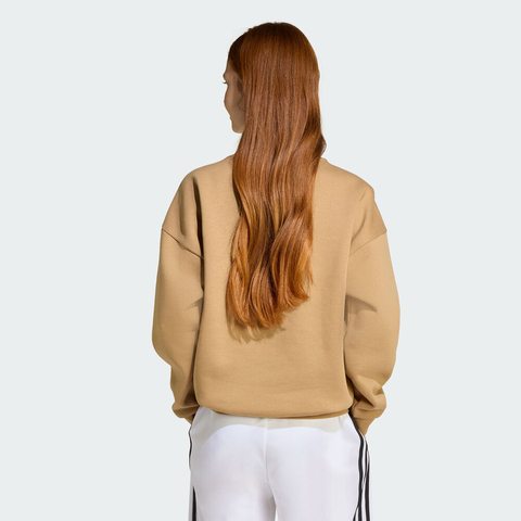 adidas阿迪达斯2025男大童BOYFRIEND CREW针织无帽卫衣JX2750