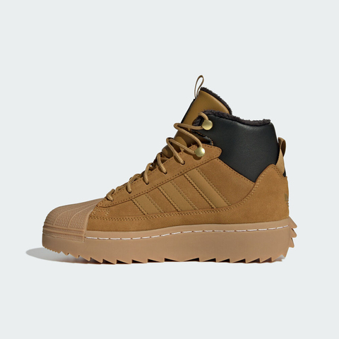 adidas阿迪达斯2025男大童SUPERSTAR WINTER TREK J三叶草童装JQ0345