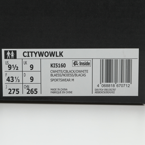 adidas阿迪达斯2025中性CITYWOWLKSPW FTW-跑步KI5160
