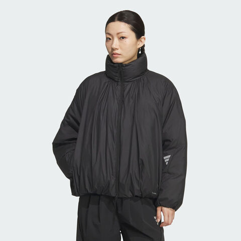 adidas阿迪达斯2025女子FUSTL W DJK2厚羽绒服-短KH1478