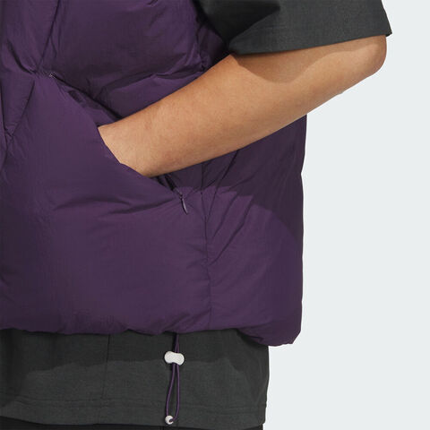 adidas阿迪达斯2025男子FUSTL M DWN VES羽绒背心KH1481