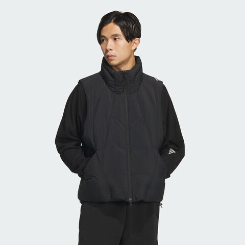 adidas阿迪达斯2025男子FUSTL M DWN VES羽绒背心KH1479