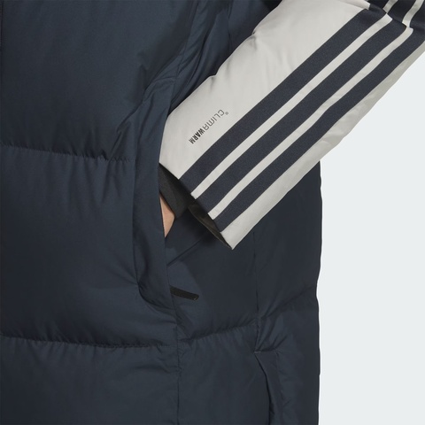 adidas阿迪达斯2025男子3S CB Long Down厚羽绒服-长KQ5494