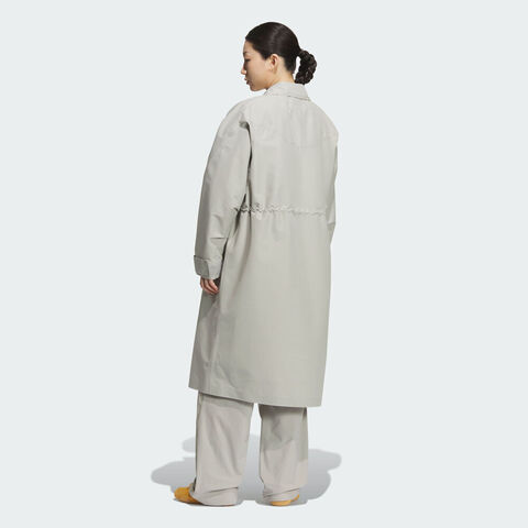 adidas阿迪达斯2025女子FUSTL W WV JKT3梭织连帽外套KC2705