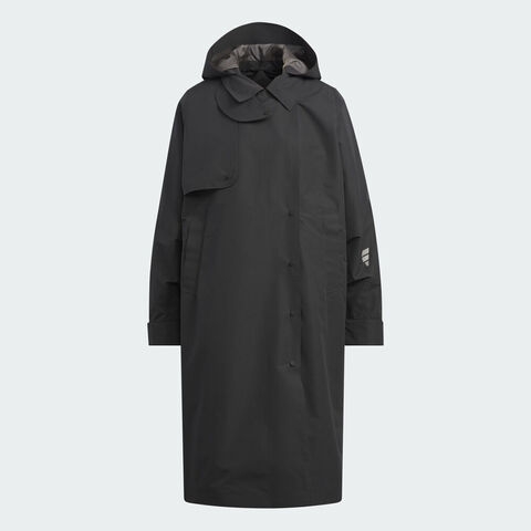 adidas阿迪达斯2025女子FUSTL W WV JKT3梭织连帽外套KC2707