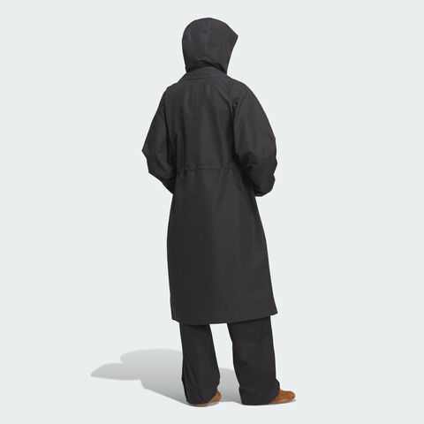 adidas阿迪达斯2025女子FUSTL W WV JKT3梭织连帽外套KC2707