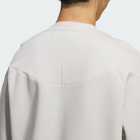 adidas阿迪达斯2025男子FUSTL M SWT CRW针织无帽卫衣KC0157