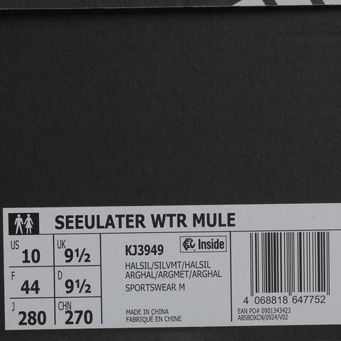 adidas阿迪达斯2025女子SEEULATER WTR MULEFOSKJ3949