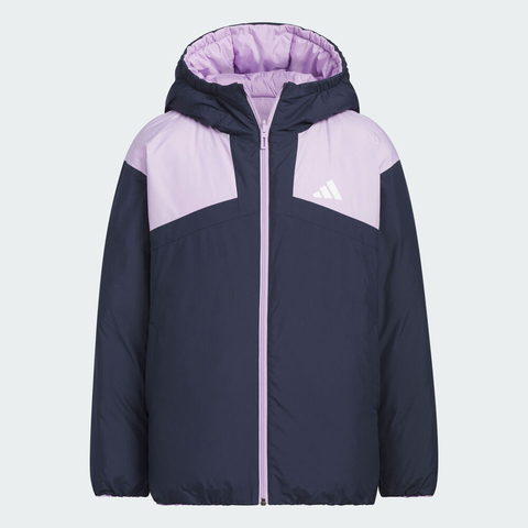 adidas阿迪达斯2025女大童JK REV DOWN JKT厚羽绒服-短KC5936