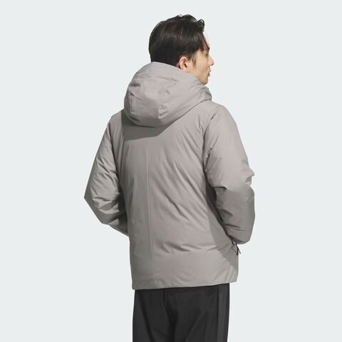 adidas阿迪达斯2025男子TECH DOWN JKT厚羽绒服-短KQ5503