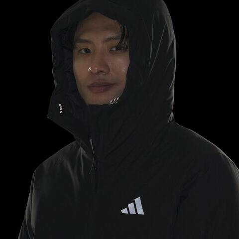 adidas阿迪达斯2025男子TECH DOWN JKT厚羽绒服-短KQ5505