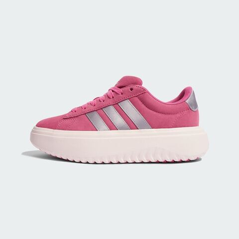 adidas阿迪达斯2025女子GRAND COURT PLATFORMSPW FTW-网球KI5138