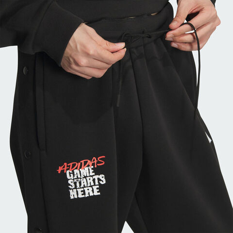 adidas阿迪达斯2025男子GSH SNAPPANT针织长裤KC2800