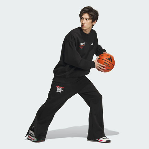 adidas阿迪达斯2025男子GSH SNAPPANT针织长裤KC2800