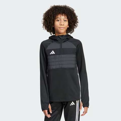 adidas阿迪达斯2025男大童TIRO ES WINTOPY针织无帽卫衣JN9474