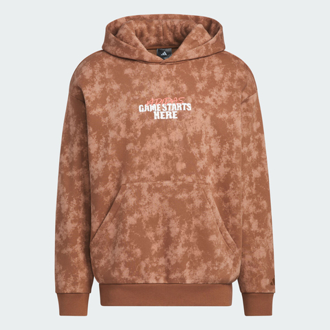 adidas阿迪达斯2025男子GSH HOODIE针织连帽卫衣KC2781