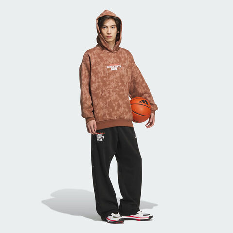 adidas阿迪达斯2025男子GSH HOODIE针织连帽卫衣KC2781