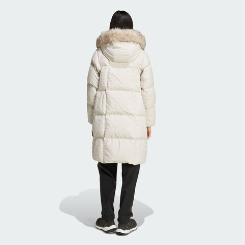 adidas阿迪达斯2025女子XPL W LONG GD J厚羽绒服-长KC8486