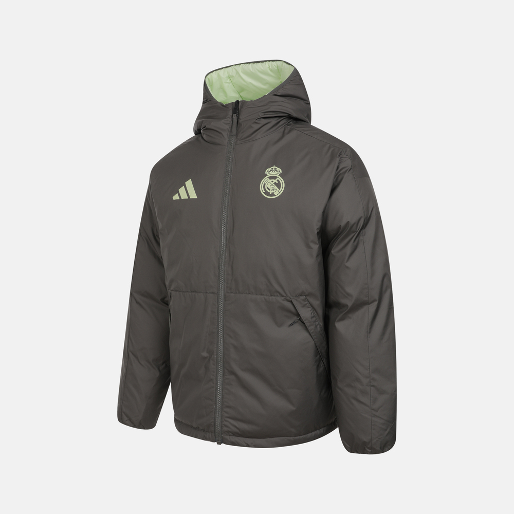 adidas阿迪达斯2025男子REAL SZN DW JK厚羽绒服-短JN3077