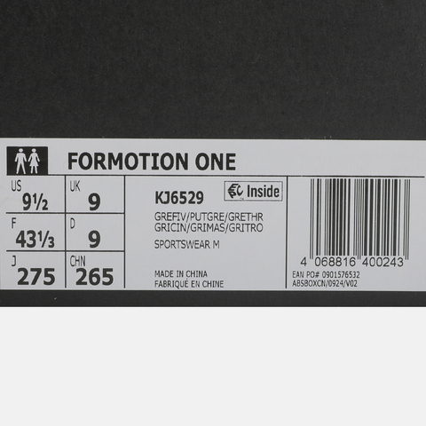 adidas阿迪达斯2025中性FORMOTION ONEFOSKJ6529