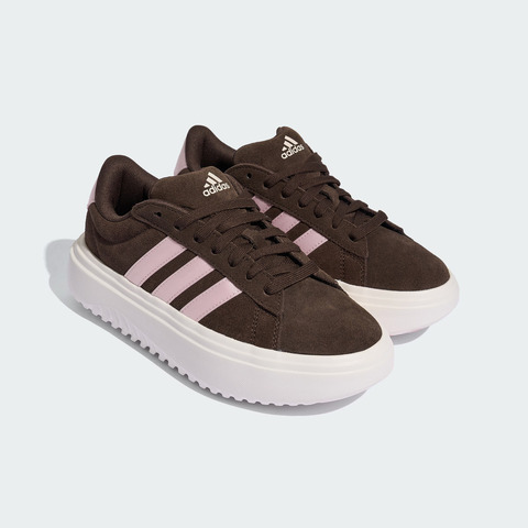 adidas阿迪达斯2025女子GRAND COURT PLATFORMSPW FTW-网球KI5137